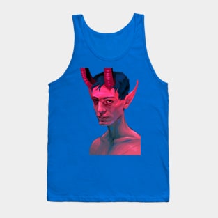 devil boy portrait Tank Top